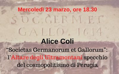 L’Altare degli Ultramontani – Una straordinaria testimonianza della presenza tedesca a Perugia