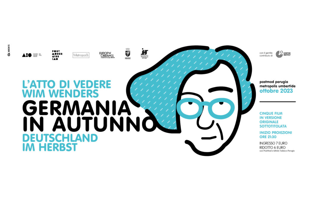 Wim Wenders, 5 film a Perugia per la rassegna “Germania in Autunno”